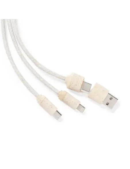 Cable Cargador Personalizado Ecológico 81977