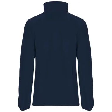 Chaqueta polar mujer cuello alto corte entallado