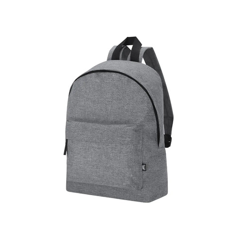 Mochila de poliéster RPET GRS 600D con bolsillo 38x28 cm