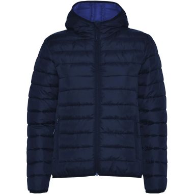 Chaqueta mujer tacto pluma ligera y plegable