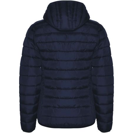 Chaqueta mujer tacto pluma ligera y plegable