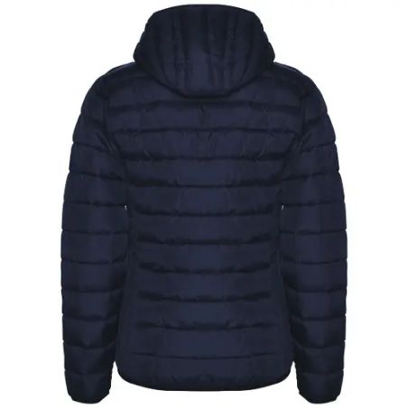 Chaqueta mujer tacto pluma ligera y plegable