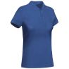 Polo mujer algodón orgánico entallado canalé etiqueta - Imagen 63