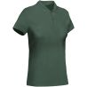 Polo mujer algodón orgánico entallado canalé etiqueta - Imagen 68