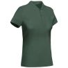 Polo mujer algodón orgánico entallado canalé etiqueta - Imagen 69