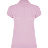 Polo mujer manga corta canalé tres botones ajustado - Imagen 110