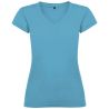 Camiseta mujer cuello pico algodón 155 g/m² OEKO-TEX - Imagen 61