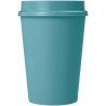 Vaso 300 ml tapa 360° 25% caña azúcar BPA free kraft - Imagen 21