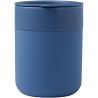 Vaso cerámica 330 ml silicona agarre tapa antiderrame - Imagen 13