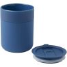 Vaso cerámica 330 ml silicona agarre tapa antiderrame - Imagen 15