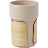 Vaso cerámica 340 ml funda bambú - Imagen 12