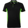 Polo deportivo unisex bicolor transpirable etiqueta - Imagen 41