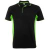 Polo deportivo unisex bicolor transpirable etiqueta - Imagen 42
