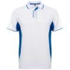 Polo deportivo unisex bicolor transpirable etiqueta - Imagen 46