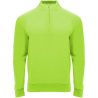 Sudadera manga larga cremallera 1/4 vellón raglán unisex - Imagen 64