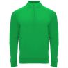 Sudadera manga larga cremallera 1/4 vellón raglán unisex - Imagen 69