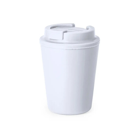 Vaso térmico PP reciclado 300 ml con tapa