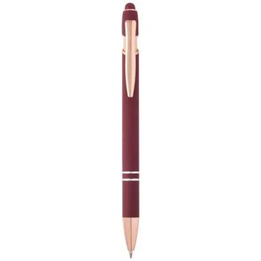 Bolígrafo aluminio reciclado oro rosa stylus 800m