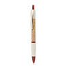 Bolígrafo corcho caña trigo ABS pulsador tinta azul 14.5cm - Imagen 10