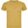 Camiseta manga corta hombre efecto jaspeado canalé tubular - Imagen 35
