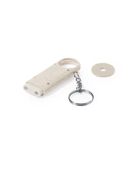 Llavero Moneda Personalizado Ecológico 820232