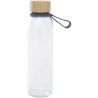 Botella vidrio 500 ml tapa bambú asa silicona - Imagen 24