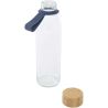 Botella vidrio 500 ml tapa bambú asa silicona - Imagen 26