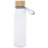 Botella vidrio 500 ml tapa bambú asa silicona - Imagen 33
