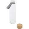 Botella vidrio 500 ml tapa bambú asa silicona - Imagen 34