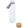 Botella vidrio 500 ml tapa bambú asa silicona - Imagen 35