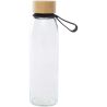 Botella vidrio 500 ml tapa bambú asa silicona - Imagen 40