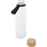 Botella vidrio 500 ml tapa bambú asa silicona - Imagen 42