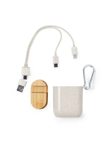 Cable Cargador Personalizado Ecológico 820258