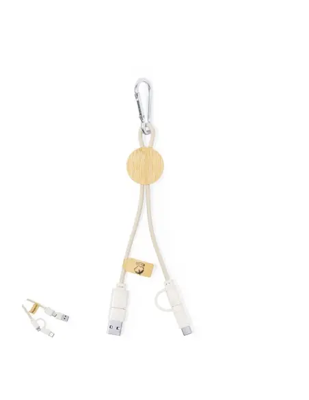 Cable Cargador Personalizado Ecológico 820260