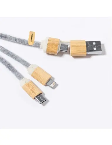 Cable Cargador Personalizado Ecológico 820275