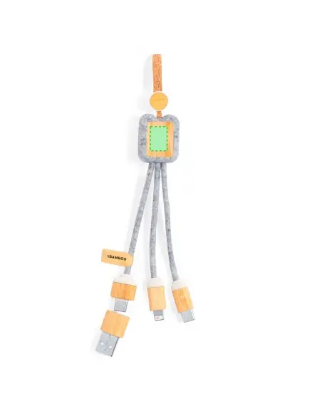 Cable Cargador Personalizado Ecológico 820275