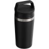 Taza viaje 350 ml tapa dos piezas antifugas portavasos - Imagen 13
