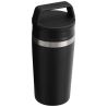 Taza viaje 350 ml tapa dos piezas antifugas portavasos - Imagen 14