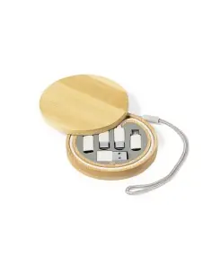 Set Cables Cargadores Personalizado Ecológico 820292