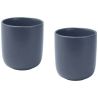 Juego 2 tazas cerámica mate 200 ml ergonómicas - Imagen 12