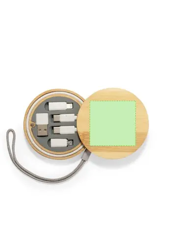 Set Cables Cargadores Personalizado Ecológico...