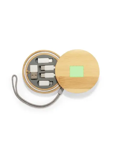 Set Cables Cargadores Personalizado Ecológico...