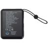 Batería externa 10000 mAh 35W plástico reciclado pantalla - Imagen 21