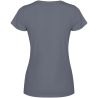 Camiseta mujer lavado ácido cuello canalé - Imagen 45
