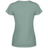 Camiseta mujer lavado ácido cuello canalé - Imagen 64