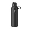 Botella Ocean Peak GO 710ml pajita abatible acero reciclado - Imagen 31