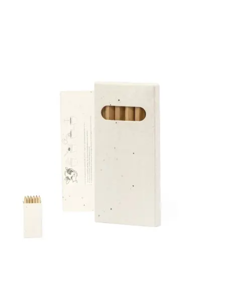 Caja Lápices Semillas Personalizado Ecológico 820370