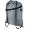 Bolsa con cordón Oriole de RPET de 5 l con bolsillo - Imagen 53