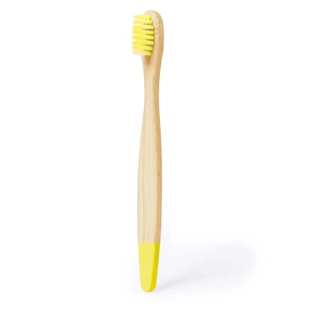 Cepillo de dientes infantil de bambú FSC caja kraft