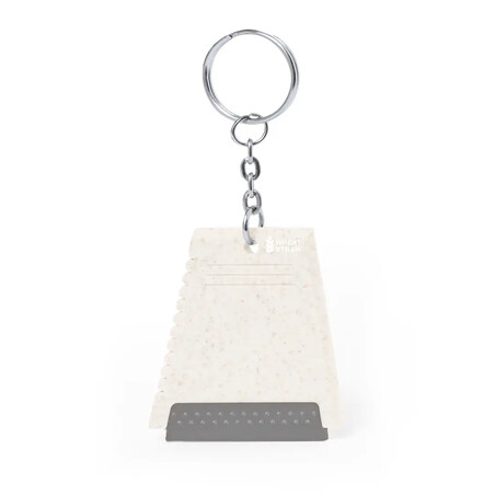 Llavero rascador de hielo de caña de trigo 5.5 x 5 cm